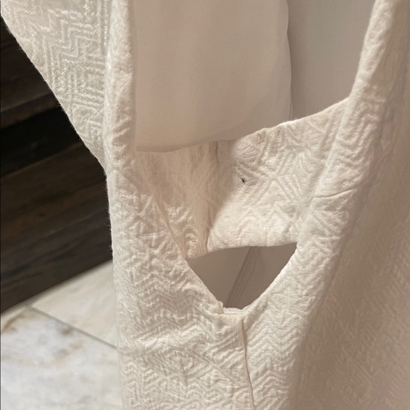 Zara Textured White Mini Dress - Picture 8 of 8